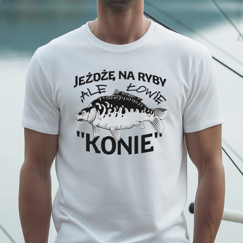 Koszulka męska | Jeżdżę na...