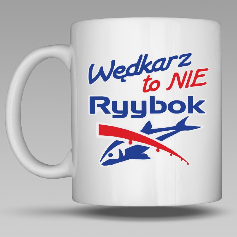 Kubek | WĘDKARZ TO NIE RYYBOK
