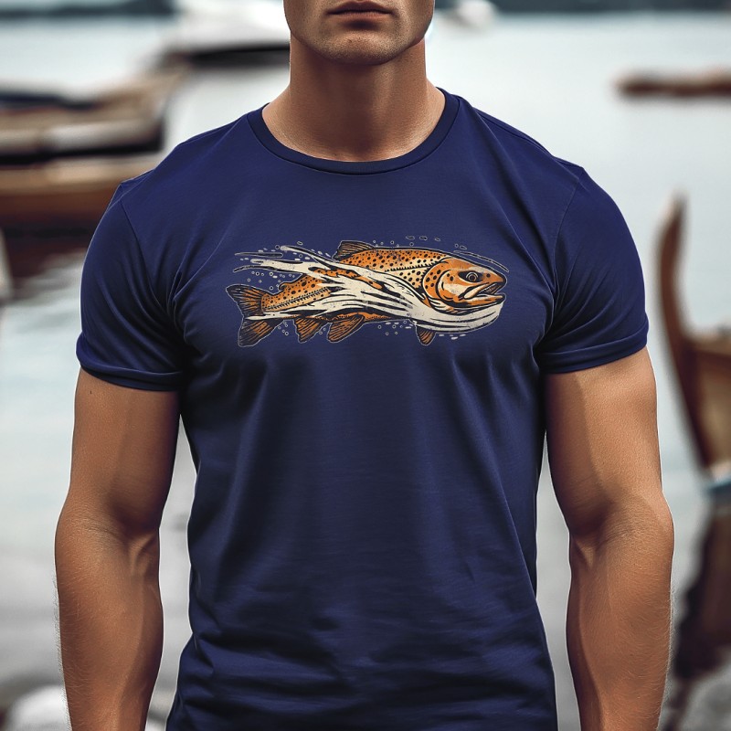 Koszulka męska | PSTRĄG...